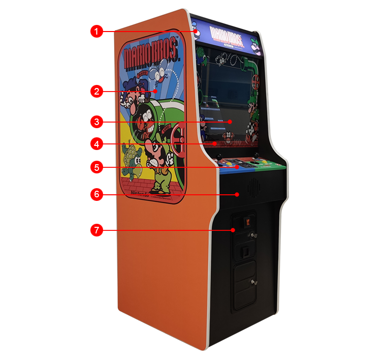 Detalles de Mario Bros Arcade